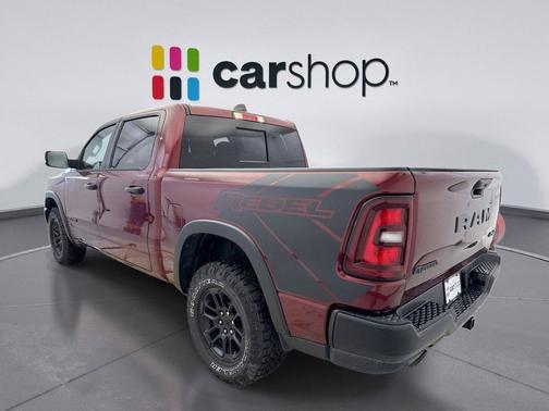 Delmonico Red Pearlcoat 2025 RAM 1500 Rebel