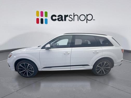 Glacier White Metallic 2023 Audi Q7 55 Premium Plus