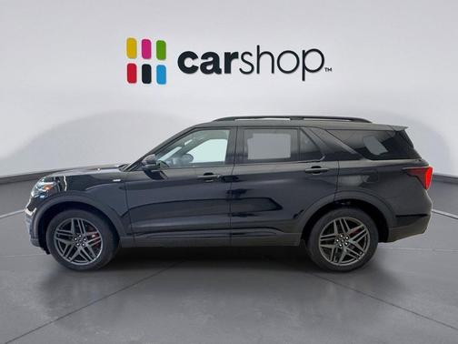 AGATE BLACK METALLIC 2025 Ford Explorer ST-Line