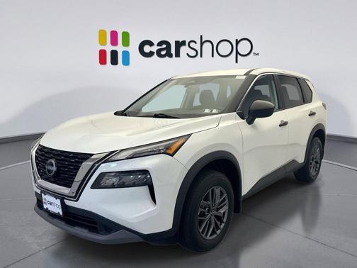 Glacier White 2023 Nissan Rogue S