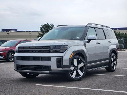 Shimmering Silver 2026 Hyundai SANTA FE Limited SUV