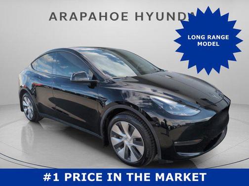 Solid Black 2023 Tesla Model Y Long Range Dual Motor All-Wheel Drive