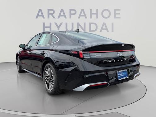 Black 2025 Hyundai SONATA Hybrid SEL