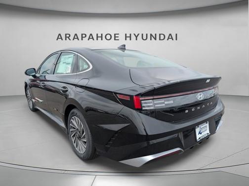 Black 2025 Hyundai SONATA Hybrid SEL