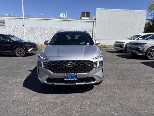 Shimmering Silver 2023 Hyundai SANTA FE Calligraphy