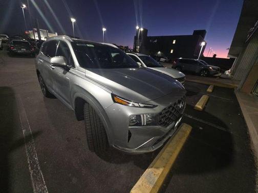 Shimmering Silver 2023 Hyundai SANTA FE Calligraphy
