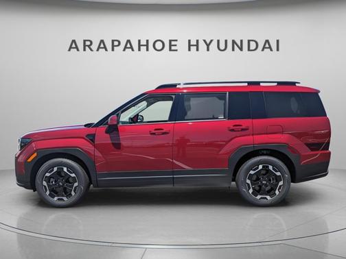 Red 2025 Hyundai SANTA FE SEL