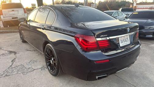 Blue 2014 BMW 750 Li xDrive