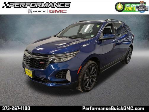 Blue Glow Metallic 2023 Chevrolet Equinox AWD RS