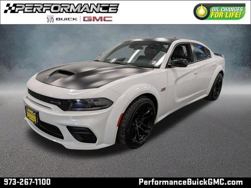 White Knuckle Clearcoat 2023 Dodge Charger R/T Scat Pack