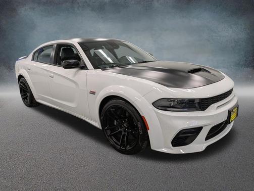 White Knuckle Clearcoat 2023 Dodge Charger R/T Scat Pack