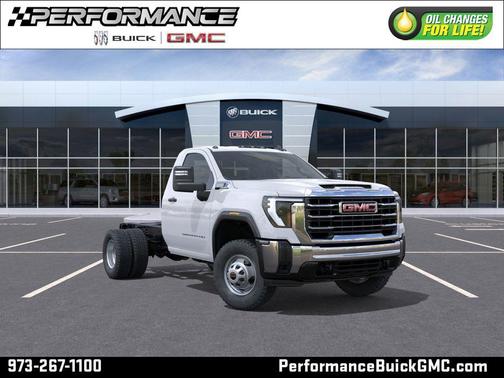 Summit White 2025 GMC Sierra 3500 Base Truck