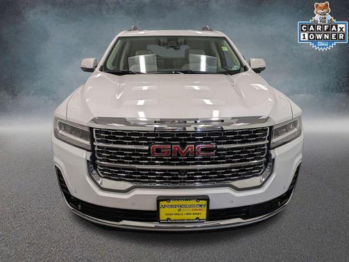 White Frost Tricoat 2023 GMC Acadia Denali