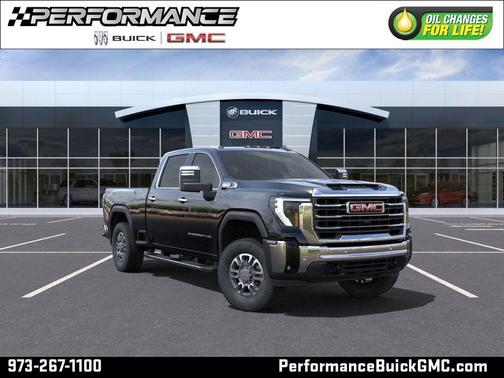 Onyx Black 2025 GMC Sierra 2500 SLT
