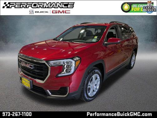 Volcanic Red Tintcoat 2023 GMC Terrain SLE
