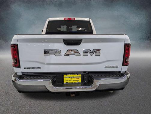 Bright White Clearcoat 2025 RAM 2500 Big Horn Crew Cab 4x4 6'4' Box