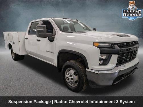 Summit White 2021 Chevrolet Silverado 3500 WT