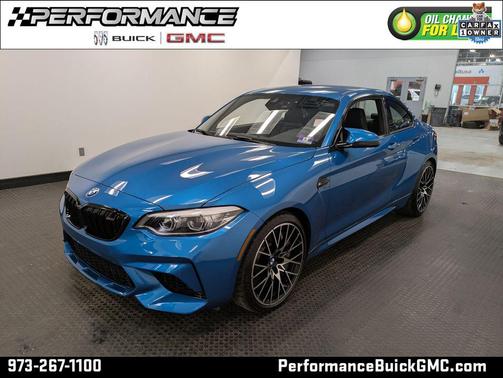 Blue Metallic 2020 BMW M2 Competition
