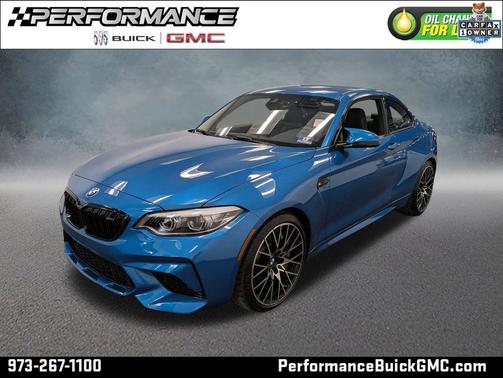 Blue Metallic 2020 BMW M2 Competition