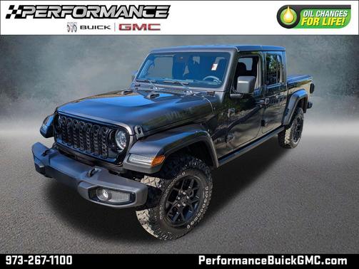 Crystal Metallic 2024 Jeep Gladiator Willys