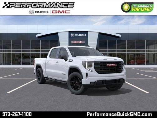 Summit White 2026 GMC Sierra 1500 Elevation