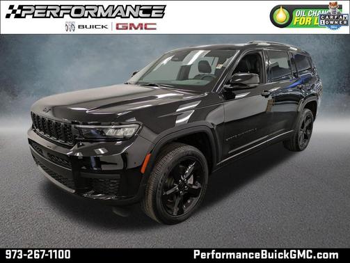 Diamond Black Crystal Pearlcoat 2024 Jeep Grand Cherokee L Altitude