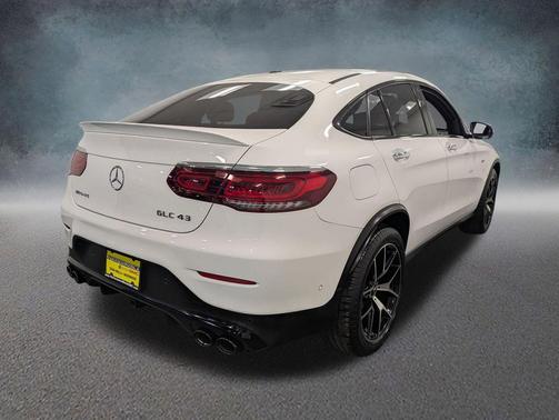 White 2020 Mercedes-Benz AMG GLC 43 4MATIC Coupe