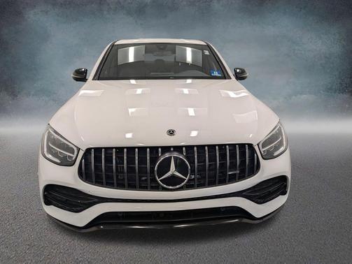 White 2020 Mercedes-Benz AMG GLC 43 4MATIC Coupe