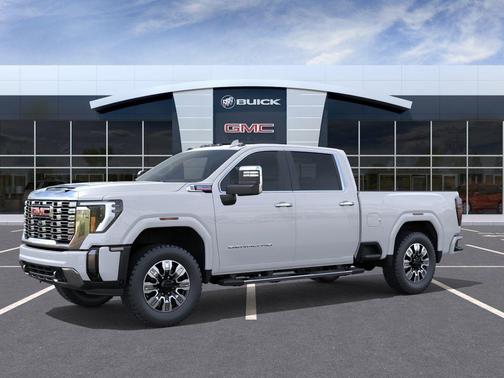 Glacier White Tricoat 2026 GMC Sierra 2500 Denali