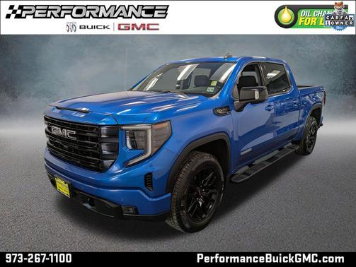 Dynamic Blue Metallic 2024 GMC Sierra 1500 Elevation