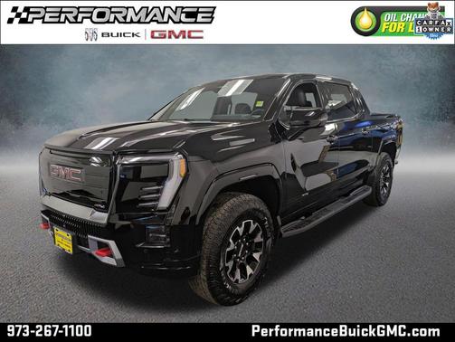 Onyx Black 2026 GMC Sierra EV Extended Range AT4