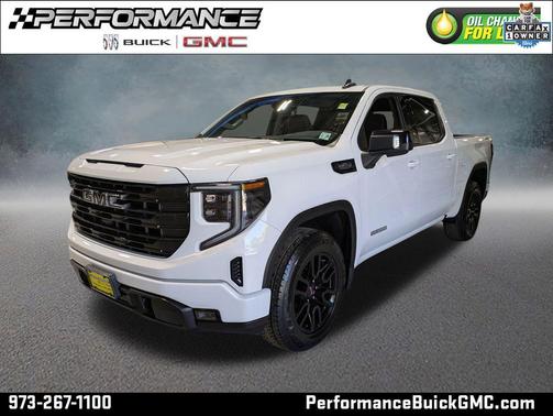 Summit White 2023 GMC Sierra 1500 Elevation