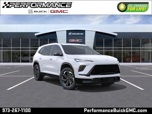 Iridescent White Tricoat 2026 Buick Enclave Sport Touring