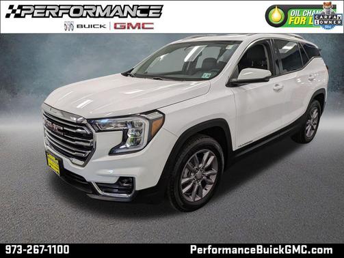 Summit White 2023 GMC Terrain SLT