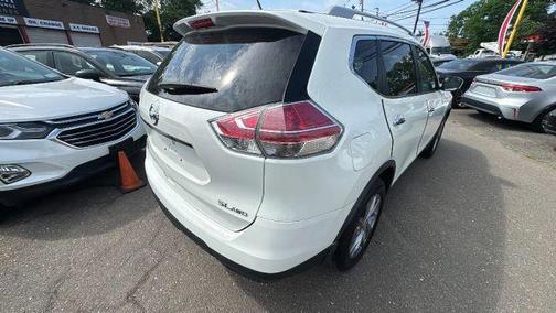 Moonlight White 2015 Nissan Rogue SL