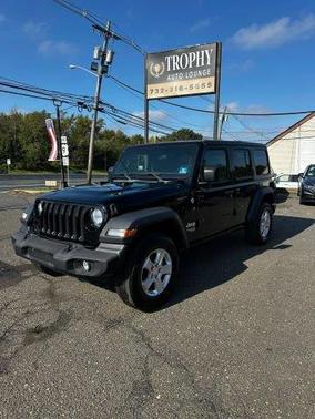 Black Clearcoat 2018 Jeep Wrangler Unlimited Sport