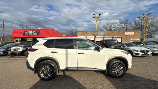 Glacier White 2021 Nissan Rogue S