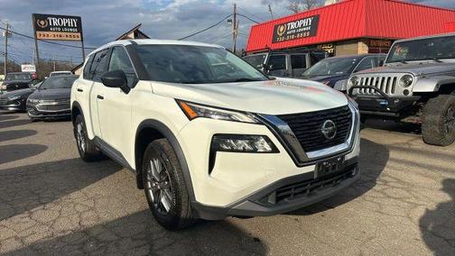 Glacier White 2021 Nissan Rogue S