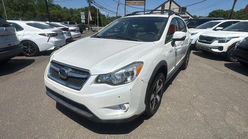 Satin White Pearl 2014 Subaru XV Crosstrek Hybrid 2.0i Hybrid Touring