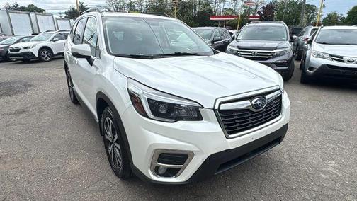 Crystal White Pearl 2021 Subaru Forester Limited
