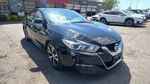 Black 2017 Nissan Maxima 3.5 SL