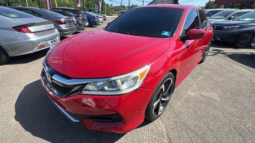 Red 2017 Honda Accord Sport SE