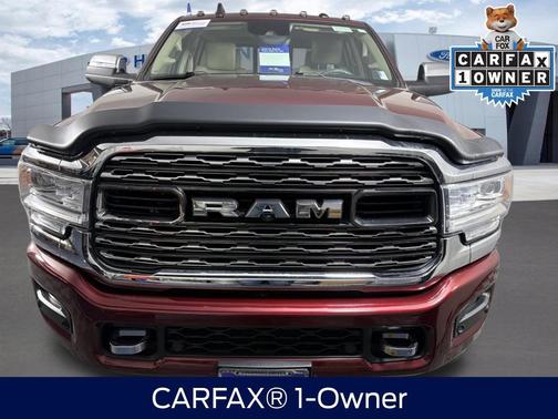 Delmonico Red Pearlcoat 2020 RAM 3500 Limited Crew Cab 4x4 8' Box