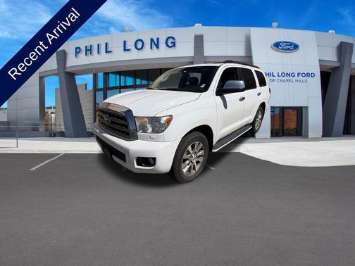 Super White 2016 Toyota Sequoia Limited