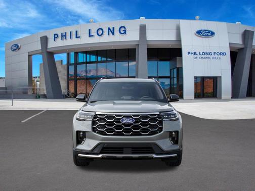 Avalanche Gray 2027 Ford Explorer Platinum