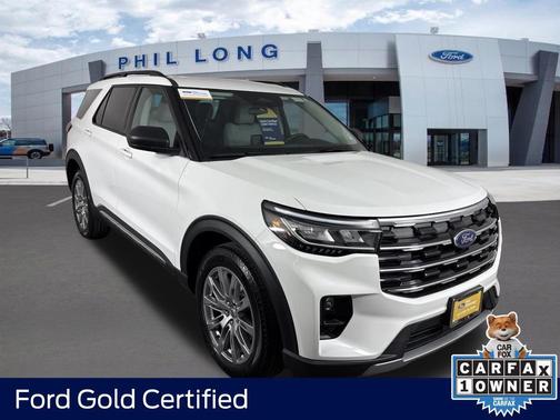 STAR WHITE MET TRI-COAT 2025 Ford Explorer Active