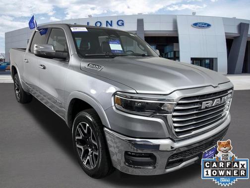 Billet Silver Metallic Clearcoat 2025 RAM 1500 Laramie