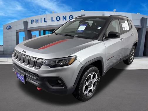 Billet Silver Metallic Clearcoat 2022 Jeep Compass Trailhawk