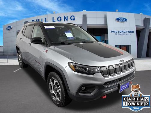 Billet Silver Metallic Clearcoat 2022 Jeep Compass Trailhawk