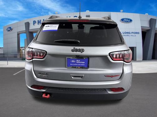 Billet Silver Metallic Clearcoat 2022 Jeep Compass Trailhawk